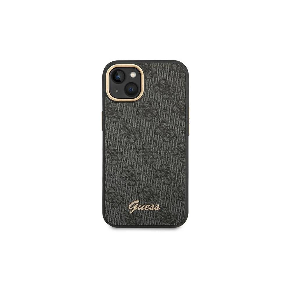 Hurtownia GSM - Etui Guess GUHCP14SHG4SHK Apple iPhone 14 černé/black hard case 4G Vintage Gold Logo - GUE2197 - {ean13} - Hurt