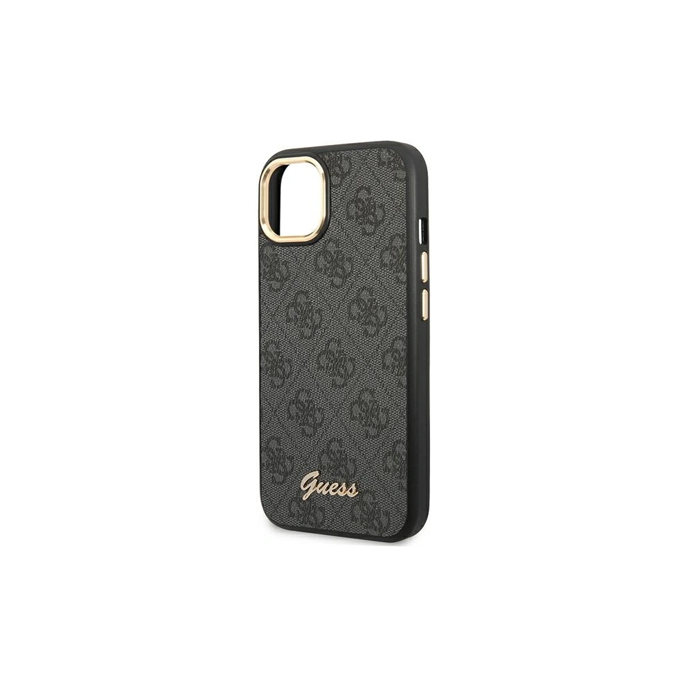 Hurtownia GSM - Etui Guess GUHCP14SHG4SHK Apple iPhone 14 černé/black hard case 4G Vintage Gold Logo - GUE2197 - {ean13} - Hurt