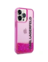 Hurtownia GSM - Etui Karl Lagerfeld KLHCP14XLCKVF Apple iPhone 14 Pro Max růžový/pink hardcase Liquid Glitter Elong - KLD1185 - {ean13} - Hurt