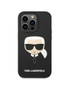 Hurtownia GSM - Etui Karl Lagerfeld KLHCP14XSLKHBK Apple iPhone 14 Pro Max hardcase czarny/black Silicone Karl`s Head - KLD1186 - {ean13} - Hurt
