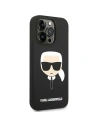 Hurtownia GSM - Etui Karl Lagerfeld KLHCP14XSLKHBK Apple iPhone 14 Pro Max hardcase czarny/black Silicone Karl`s Head - KLD1186 - {ean13} - Hurt
