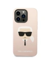Hurtownia GSM - Etui Karl Lagerfeld KLHCP14XSLKHLP Apple iPhone 14 Pro Max hardcase różowy/pink Silicone Karl`s Head - KLD1187 - {ean13} - Hurt