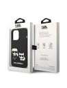 Hurtownia GSM - Etui Karl Lagerfeld KLHMP14LSSKCK Apple iPhone 14 Pro hardcase negru/black Liquid Silicone Karl & Choupette Magsafe - KLD1191 - {ean13} - Hurt
