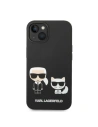 Hurtownia GSM - Etui Karl Lagerfeld KLHMP14MSSKCK Apple iPhone 14 Plus / 15 Plus hardcase černý/black Liquid Silicone Karl & Choupette Magsafe - KLD1192 - {ean13} - Hurt
