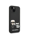 Wholesale Karl Lagerfeld KLHMP14MSSKCK Apple iPhone 14 Plus / 15 Plus hardcase black Liquid Silicone Karl & Choupette Magsafe - KLD1192 - {ean13} - Hurt