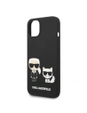 Hurtownia GSM - Etui Karl Lagerfeld KLHMP14MSSKCK Apple iPhone 14 Plus / 15 Plus hardcase černý/black Liquid Silicone Karl & Choupette Magsafe - KLD1192 - {ean13} - Hurt