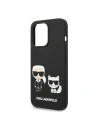 Hurtownia GSM - Etui Karl Lagerfeld KLHMP14XSSKCK Apple iPhone 14 Pro Max hardcase černý/black Liquid Silicone Karl & Choupette Magsafe - KLD1194 - {ean13} - Hurt