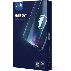 Szkło hartowane 3MK Hardy Apple iPhone 14/13/13 Pro czarny/black