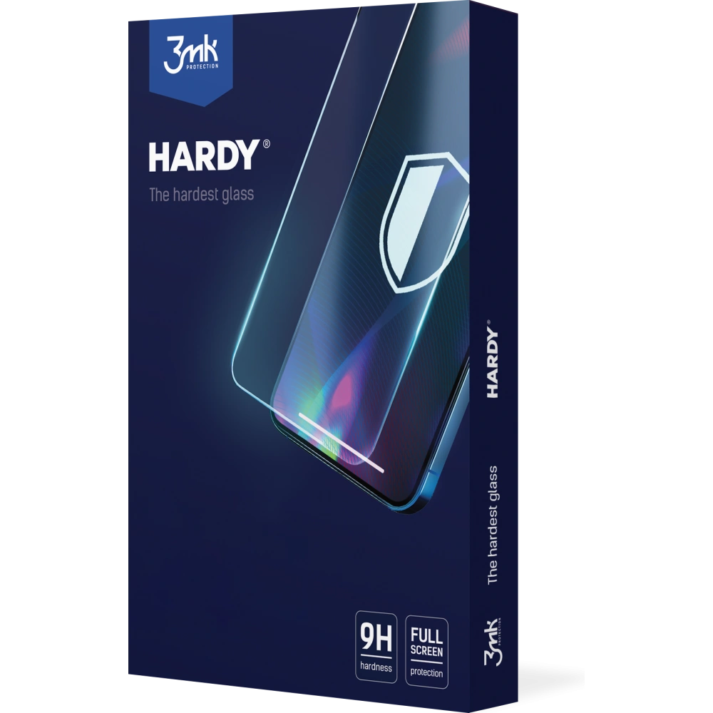 Hurtownia GSM - Szkło hartowane 3MK Hardy Apple iPhone 14/13/13 Pro czarny/black - 3MK4118 - {ean13} - Hurt
