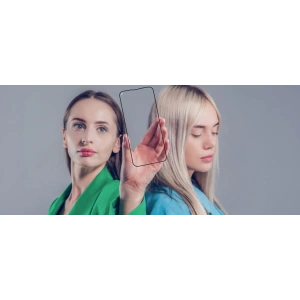 Szkło hartowane 3MK Hardy Apple iPhone 14/13/13 Pro czarny/black