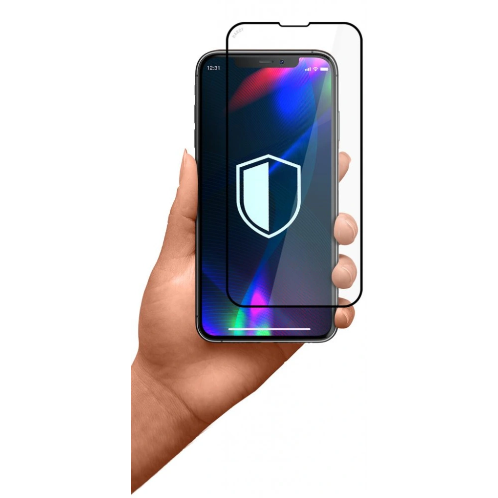 Hurtownia GSM - Zesílené sklo 3MK Hardy Apple iPhone iPhone 14 Plus / 15 Plus černé/black - 3MK4119 - {ean13} - Hurt