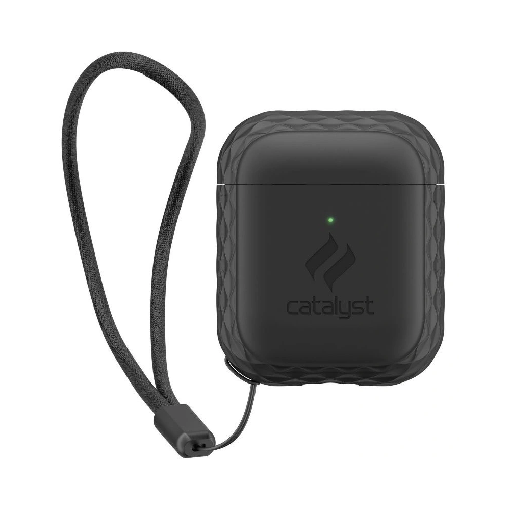Hurtownia GSM - Etui Catalyst Lanyard Apple AirPods 2/1 czarne - CAT115 - {ean13} - Hurt