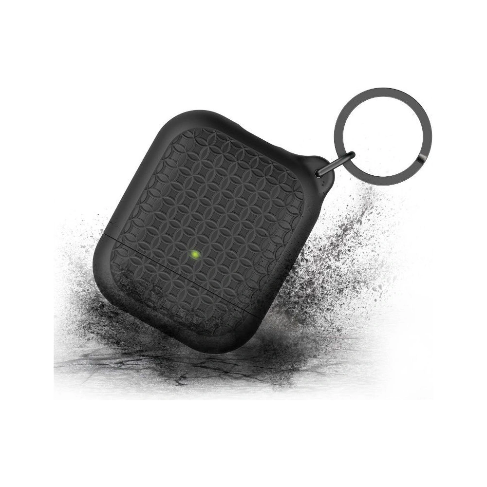 Hurtownia GSM - Etui Catalyst Keyring Apple AirPods 2/1 czarne - CAT116 - {ean13} - Hurt