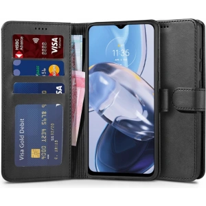 Hurtownia GSM - Etui Tech-Protect Wallet Motorola Moto E22/E22i Negru - THP1458 - {ean13} - Hurt