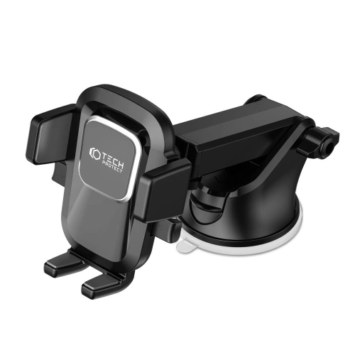 Uchwyt samochodowy Tech-Protect V4 Universal Windshield & Dashboard Car Mount Black