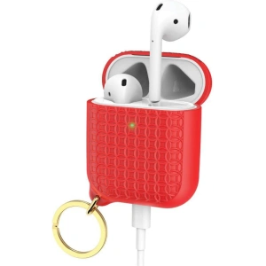 Hurtownia GSM - Etui Catalyst Keyring Apple AirPods 2/1 červené - CAT117 - {ean13} - Hurt