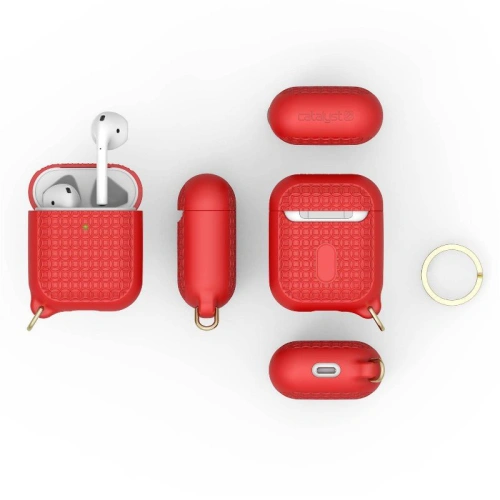Etui Catalyst Keyring Apple AirPods 2/1 czerwone