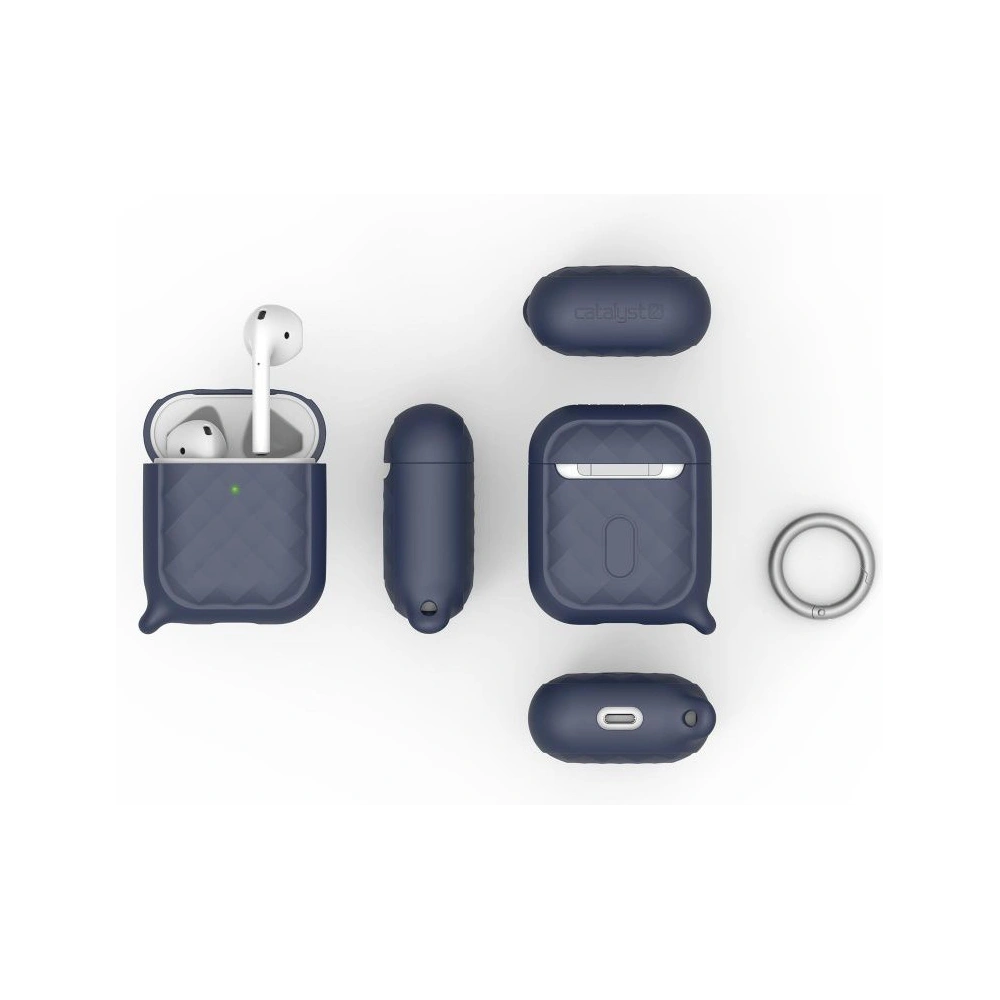 Wholesale Catalyst Ring Clip Apple AirPods 2/1 navy blue - CAT118 - {ean13} - Hurt