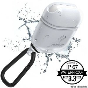 Hurtownia GSM - Etui vodotěsné Catalyst Waterproof Apple AirPods bílé - CAT119 - {ean13} - Hurt