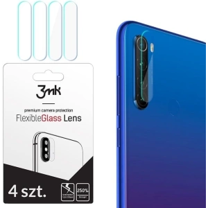 Szkło hybrydowe na obiektyw aparatu 3MK Lens Protection Redmi Note 8T [4 PACK]