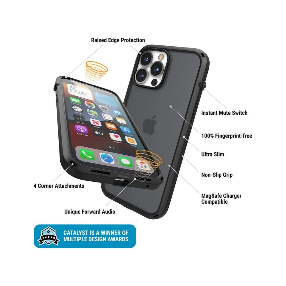 Hurtownia GSM - Case Catalyst Influence für Apple iPhone 13 Pro Max schwarz - CAT121 - {ean13} - Hurt