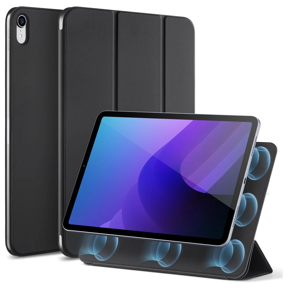 Hurtownia GSM - Etui ESR Rebound Magnetic Apple iPad 10.9 2022 (10. generációs) Fekete - ESR606 - {ean13} - Hurt
