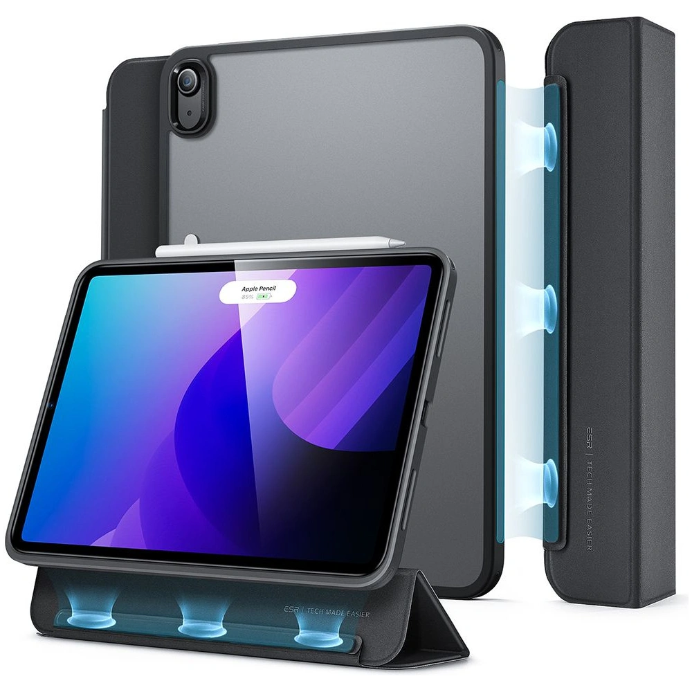 Hurtownia GSM - Etui ESR Ascend Hybrid Apple iPad 10.9 2022 (10. generációs) Fekete - ESR607 - {ean13} - Hurt