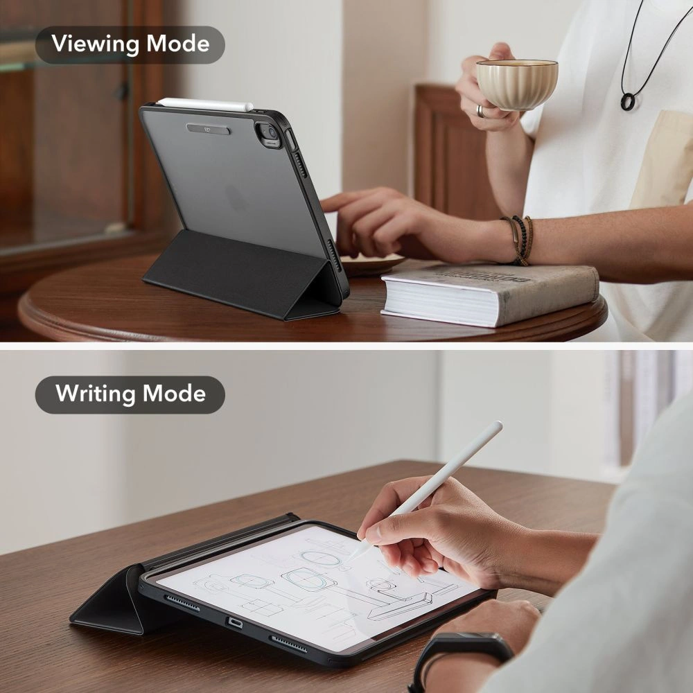 Hurtownia GSM - Etui ESR Ascend Hybrid Apple iPad 10.9 2022 (10. generációs) Fekete - ESR607 - {ean13} - Hurt
