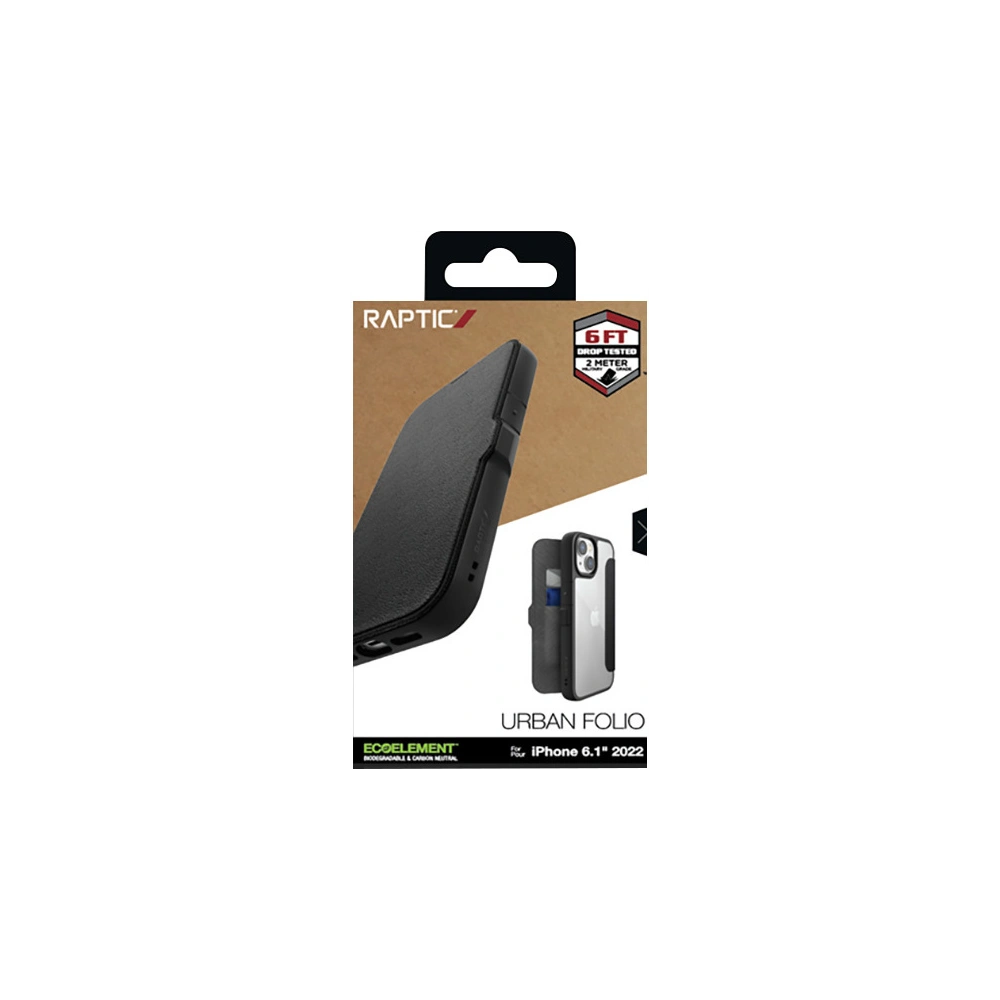 Hurtownia GSM - Case X-Doria Raptic Urban Folio Apple iPhone 14 (Schwarz) - XDR199 - {ean13} - Hurt