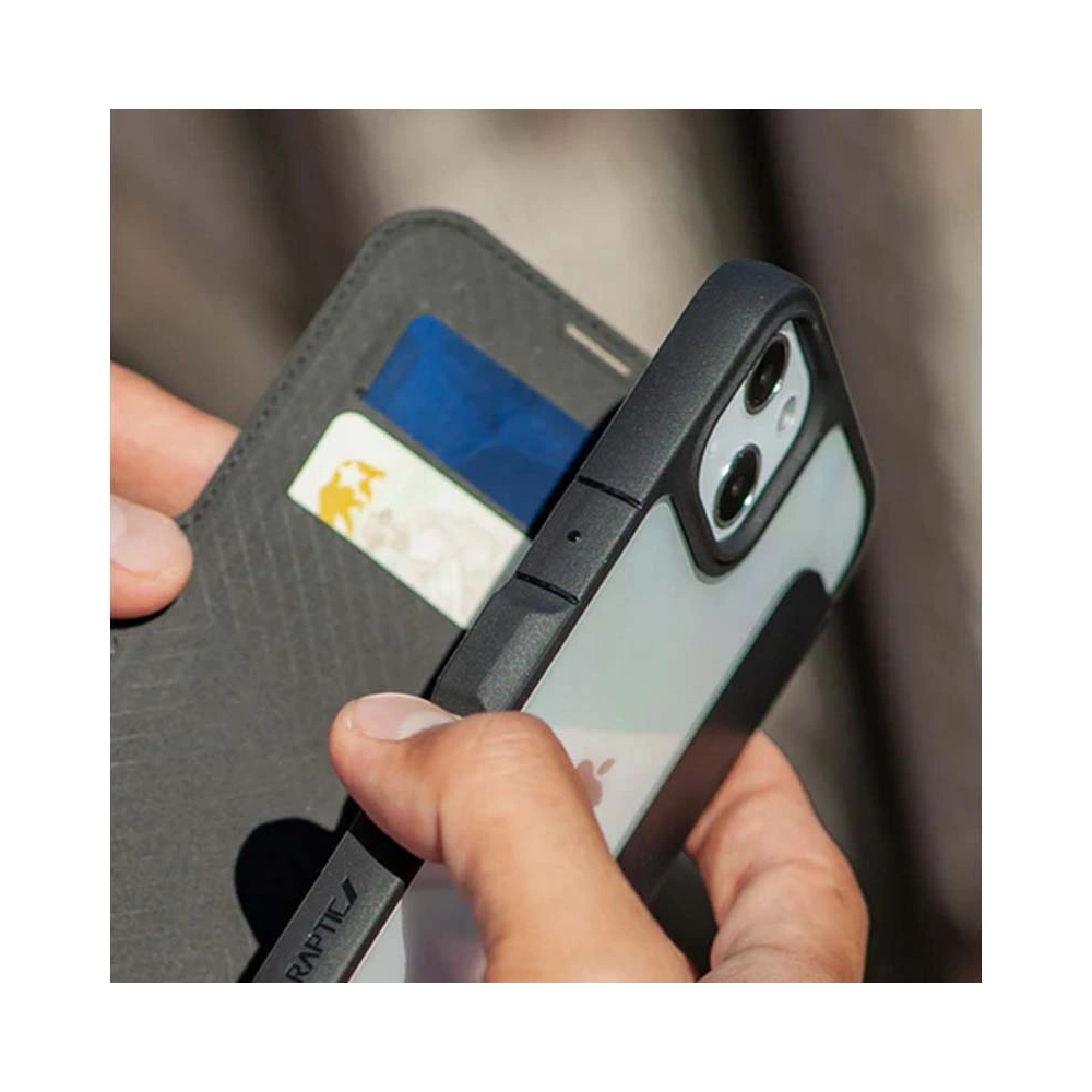 Hurtownia GSM - Etui X-Doria Raptic Urban Folio Apple iPhone 14 Plus / 15 Plus (Černá) - XDR200 - {ean13} - Hurt