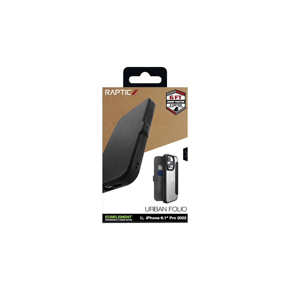 Hurtownia GSM - Etui X-Doria Raptic Urban Folio Apple iPhone 14 Pro (Fekete) - XDR201 - {ean13} - Hurt