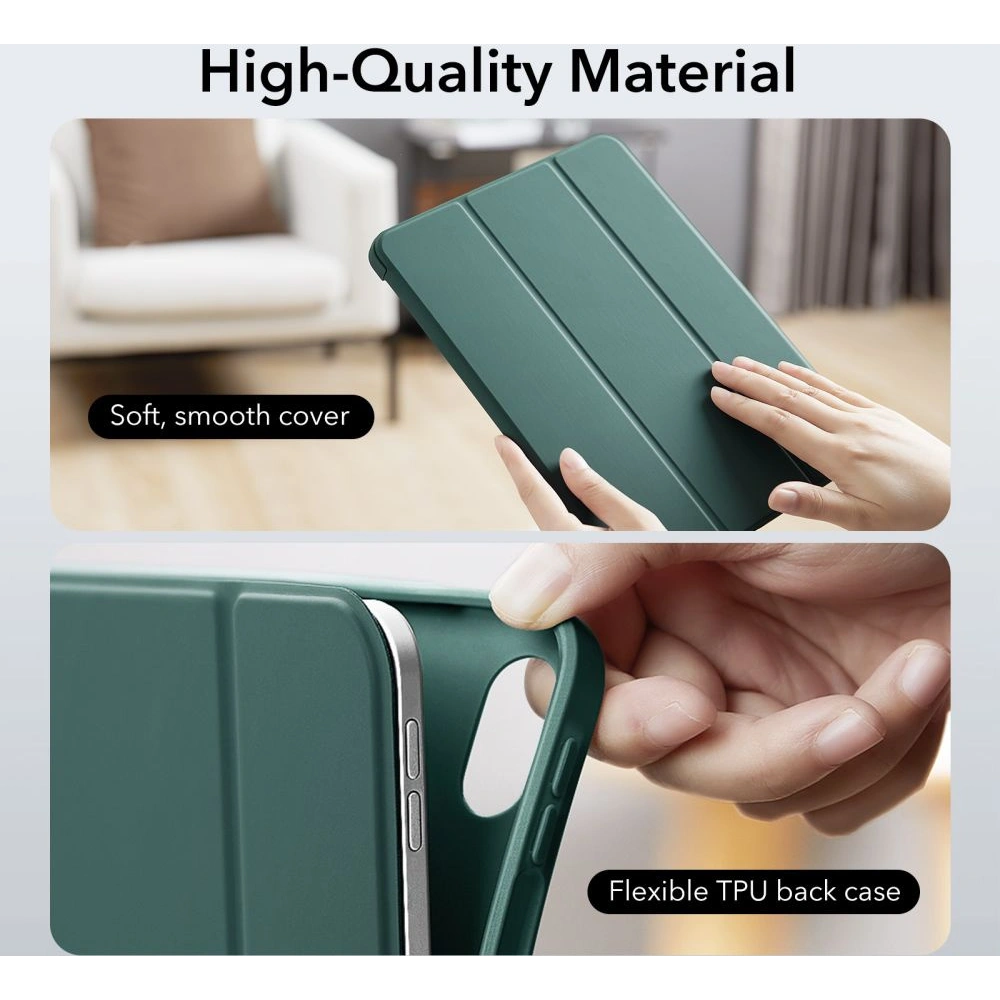 Hurtownia GSM - Etui ESR Rebound Pencil Apple iPad 10.9 2022 (10. generacji) Forest Green - ESR616 - {ean13} - Hurt