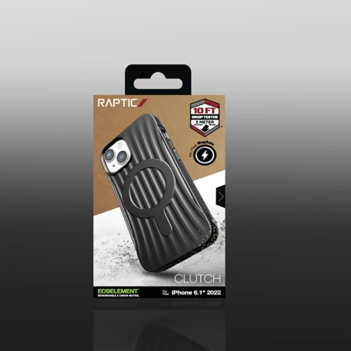 Etui X-Doria Raptic Clutch MagSafe Apple iPhone 14 (Black)