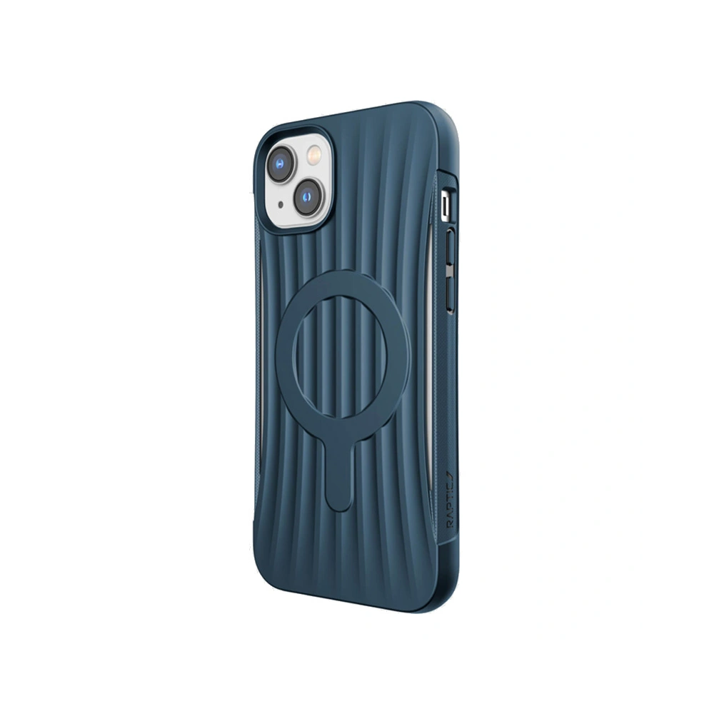 Hurtownia GSM - Etui X-Doria Raptic Clutch MagSafe Apple iPhone 14 Plus / 15 Plus (Námořnická modrá) - XDR219 - {ean13} - Hurt