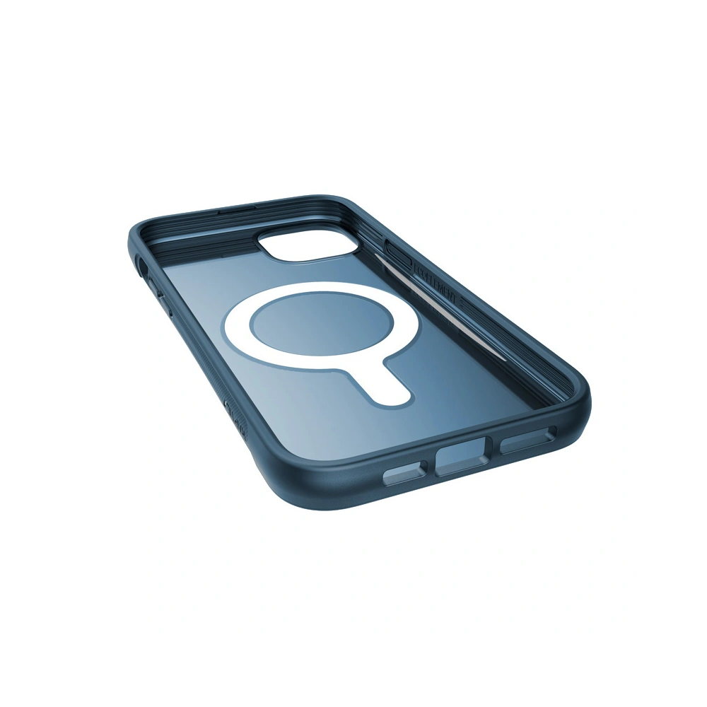 Hurtownia GSM - Etui X-Doria Raptic Clutch MagSafe Apple iPhone 14 Plus / 15 Plus (Tengerészkék) - XDR219 - {ean13} - Hurt