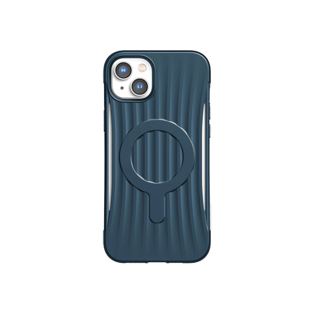 Hurtownia GSM - Etui X-Doria Raptic Clutch MagSafe Apple iPhone 14 Plus / 15 Plus (Námořnická modrá) - XDR219 - {ean13} - Hurt