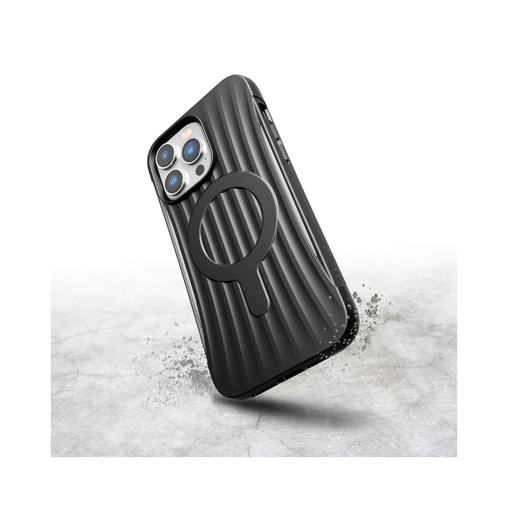 Hurtownia GSM - Case X-Doria Raptic Clutch MagSafe Apple iPhone 14 Pro Max (Schwarz) - XDR224 - {ean13} - Hurt