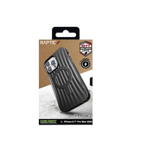 Hurtownia GSM - Case X-Doria Raptic Clutch MagSafe Apple iPhone 14 Pro Max (Schwarz) - XDR224 - {ean13} - Hurt