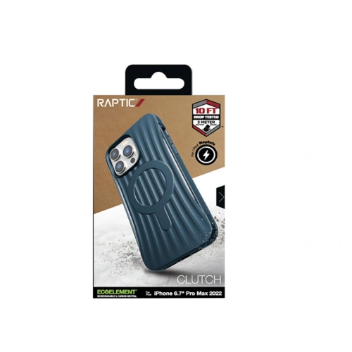Etui X-Doria Raptic Clutch MagSafe Apple iPhone 14 Pro Max (Marine Blue)