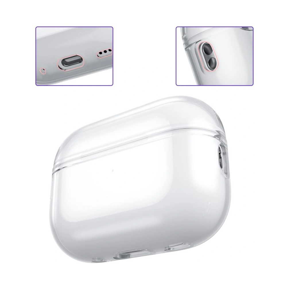 Hurtownia GSM - Etui Tech-Protect Flexair Apple AirPods Pro 2/1 Clear - THP1460 - {ean13} - Hurt