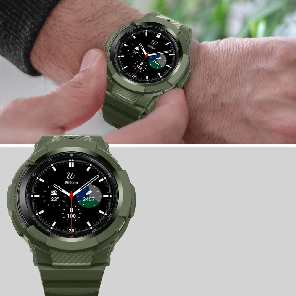 Hurtownia GSM - Etui + brățară Tech-Protect Scout Pro Samsung Galaxy Watch 5/4 44mm Negru - THP1461 - {ean13} - Hurt
