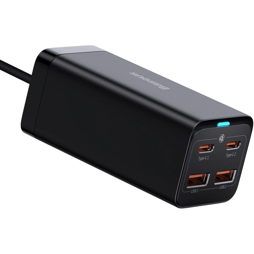 Hurtownia GSM - Încărcător de rețea Baseus GaN3 Pro GaN 2xUSB-C/2xUSB 100W PD3.0, QC4.0+, AFC negru - BSU3630 - {ean13} - Hurt