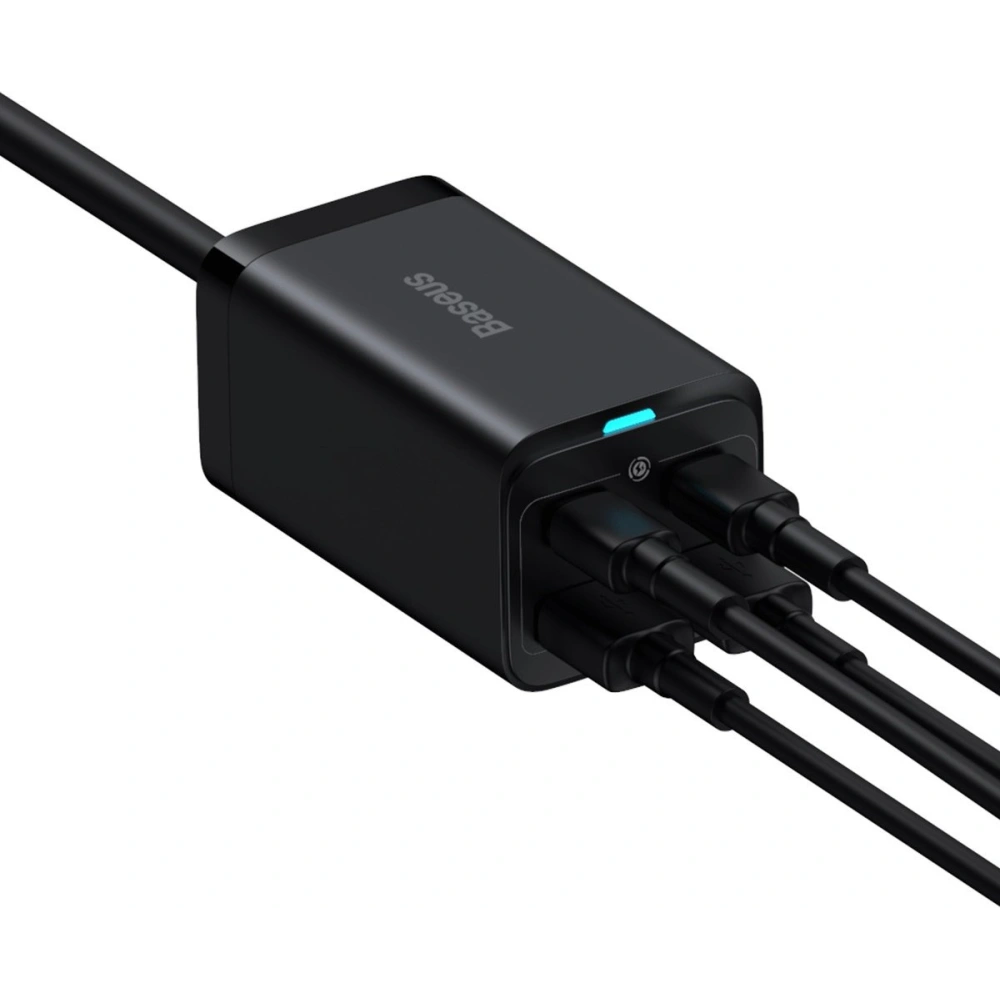 Hurtownia GSM - Încărcător de rețea Baseus GaN3 Pro GaN 2xUSB-C/2xUSB 100W PD3.0, QC4.0+, AFC negru - BSU3630 - {ean13} - Hurt