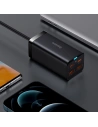 Hurtownia GSM - Încărcător de rețea Baseus GaN3 Pro GaN 2xUSB-C/2xUSB 100W PD3.0, QC4.0+, AFC negru - BSU3630 - {ean13} - Hurt
