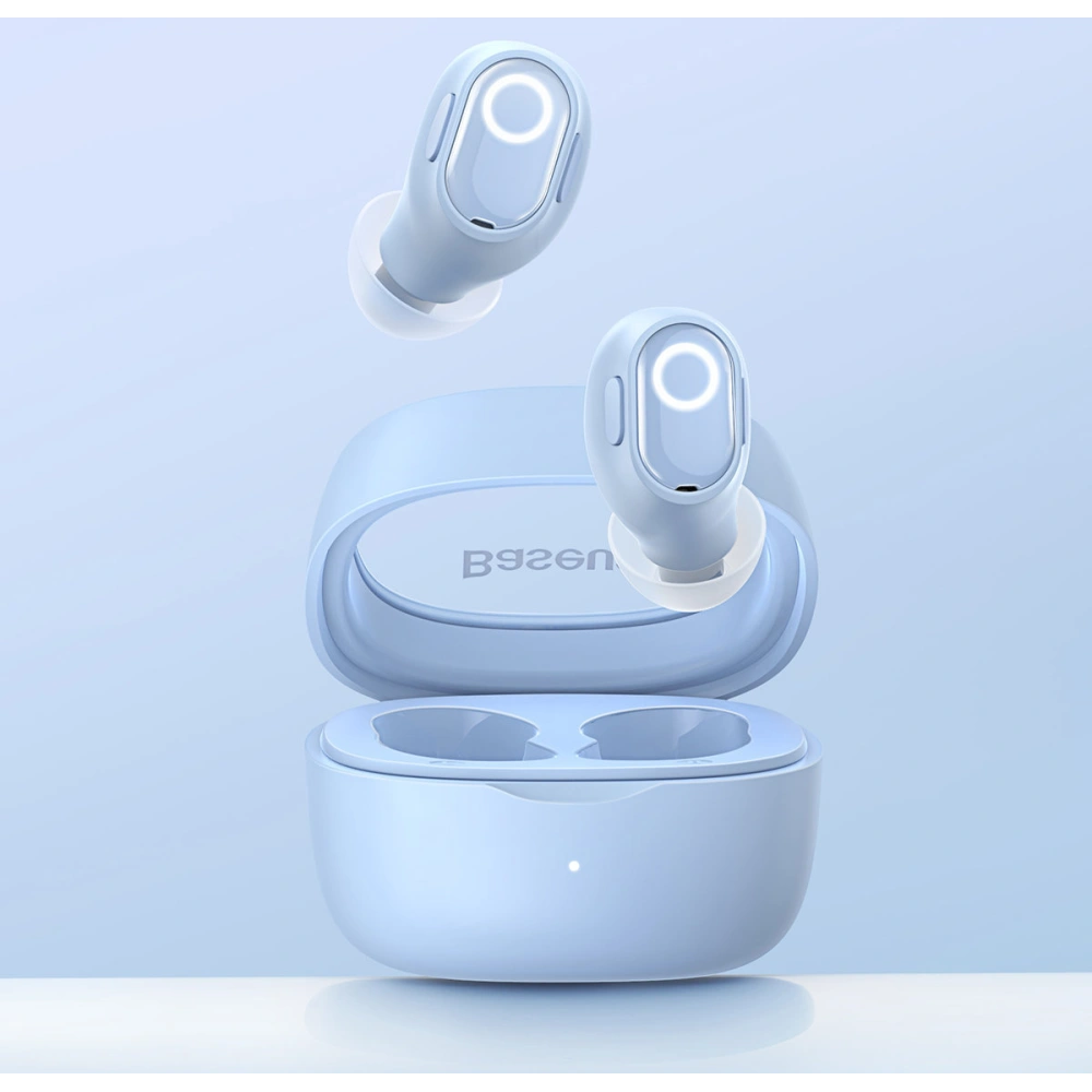 Wholesale Baseus Bowie WM02 TWS Bluetooth 5.3 wireless headphones blue (NGTW180003) - BSU3631 - {ean13} - Hurt