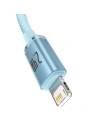 Hurtownia GSM - Kabel Baseus Crystal Shine Series USB/Lightning 2,4A 20W 1,2m niebieski - BSU3633 - {ean13} - Hurt