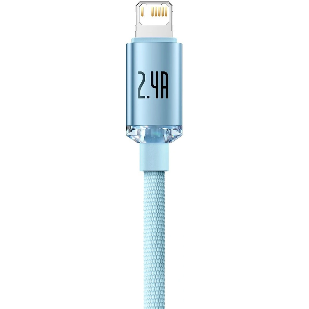 Hurtownia GSM - Kabel Baseus Crystal Shine Series USB/Lightning 2,4A 20W 1,2m modrý - BSU3633 - {ean13} - Hurt