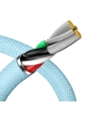 Wholesale Baseus Crystal Shine Series USB/Lightning Cable 2,4A 20W 1,2m blue (CAJY001103) - BSU3633 - {ean13} - Hurt