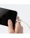 Hurtownia GSM - Kabel Baseus Crystal Shine Series USB/Lightning 2,4A 20W 1,2m różowy - BSU3634 - {ean13} - Hurt