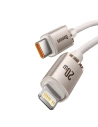 Hurtownia GSM - Kábel Baseus Crystal Shine Series USB-C/Lightning Power Delivery 20W 1,2m rózsaszín - BSU3638 - {ean13} - Hurt